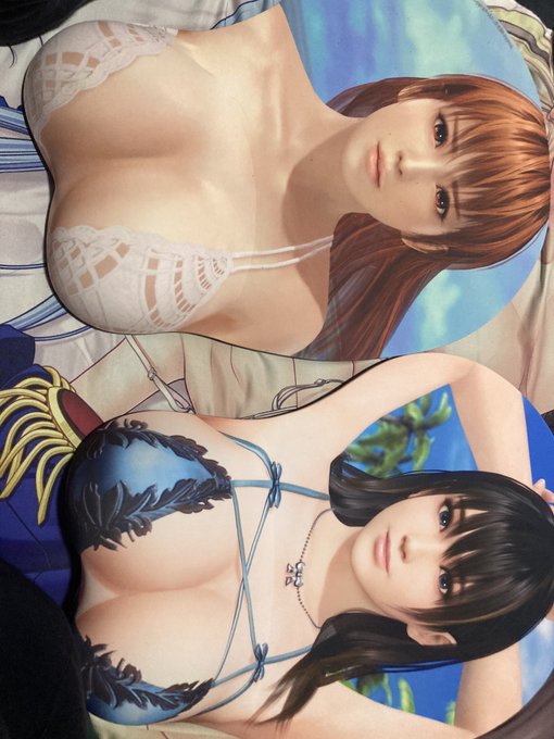 DOAXVVななみの等身大おっぱいマウスパッドが到着！  おっぱいが圧倒的迫力😍  前から持ってるかすみと比較してもでかい 設定だとななみB88、かすみB89とかすみのがでかいけど まあ、大きいことに越したことなし🍄💦💦💦<a href="/tag/%E3%82%A8%E3%83%AD%E3%82%B2%E9%9B%91%E8%AA%8C%E8%A1%A8%E7%B4%99"class="tags"><span>#エロゲ雑誌表紙</span></a>