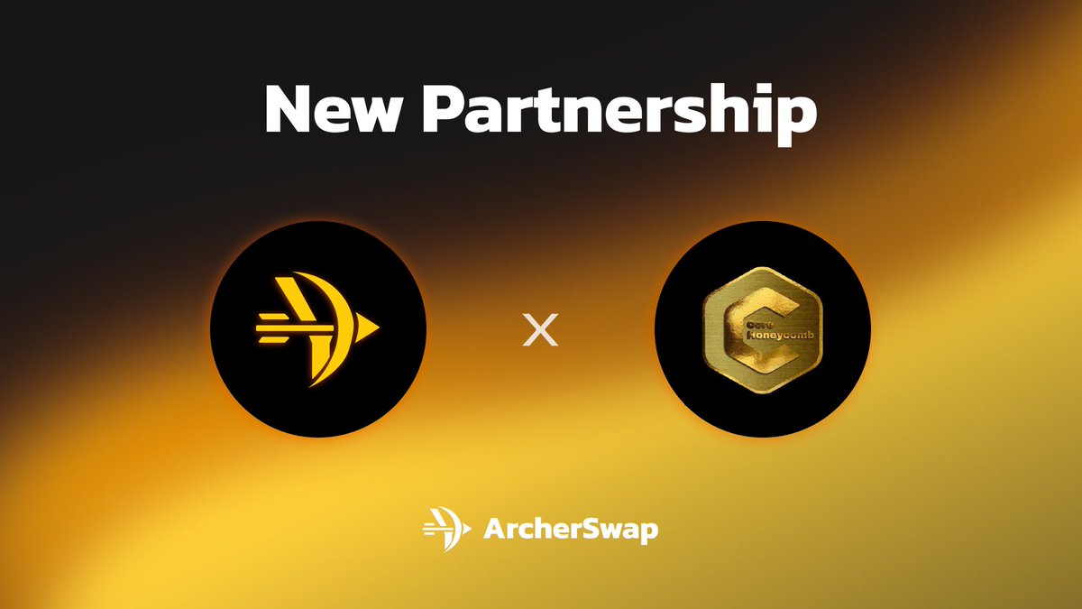 CoreHoneycomb's tweet photo. 👀We're excited about the great and great partnership announcement today.@archerswapcore 🚀

Whitelist will be given to the 10 winners. + #NFTGiveaways 💯

The mission is simple! 🔥💪
✅Follow @archerswapcore 
✅ Like &amp; retweet this tweet
✅ Tag 3 friends https://t.co/aQUL2v8BtN