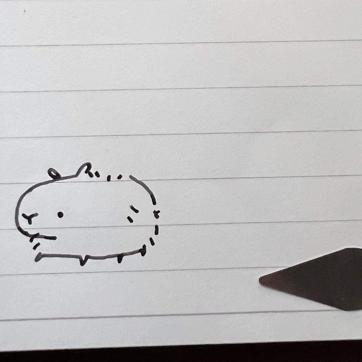 i drew a little carbonara last night (i love him)