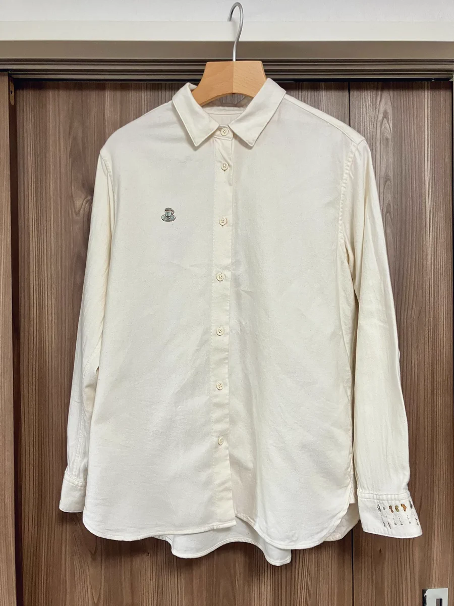 これで忘れない！本格チャイの香辛料の分量を袖に刺繍！