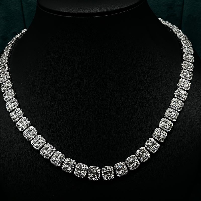 If you want to surprise your partner, we suggest 🤗 the best options for Diamond 💎 #TennisNecklace. Check out the best tennis #Necklaces 📿 which look classy and attractive simultaneously! 

#necklace #necklaceshop #necklacesets #fashion #fashionstyle #shopping #necklacestyle