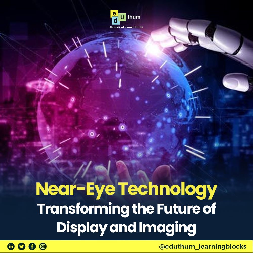 Near-eye technology is transforming the future of display and imaging, providing a more immersive and interactive experience than ever before. 
.
.
.
#NearEyeTechnology #DisplayTechnology #ImagingTechnology #ImmersiveExperience #AR #VR #FutureTech #Innovation #Brightness #eduthum