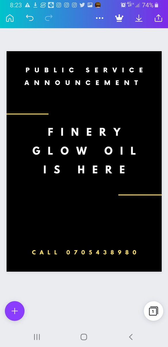 Finery Glow oil is here