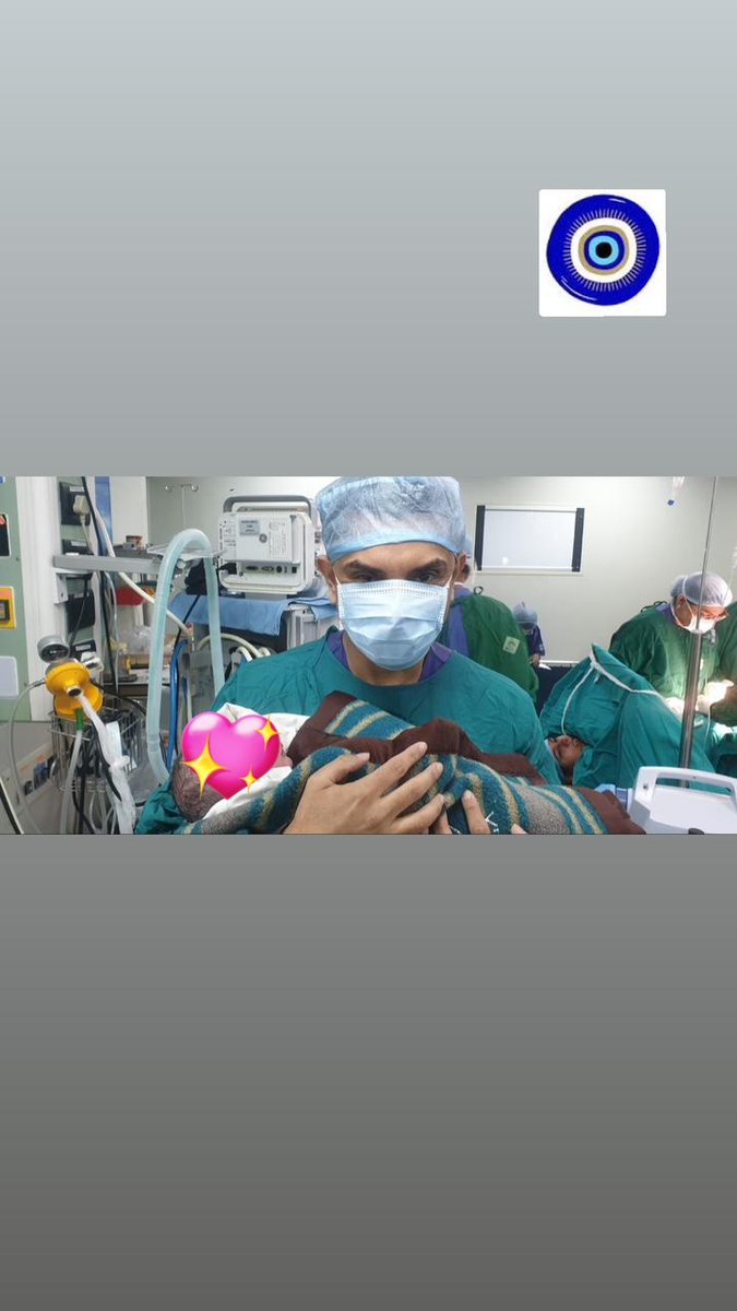 tehseenp's tweet photo. We are pleased to announce the arrival of our son ZURVAN- he who rules Time &amp; Fate!
Sending gratitude to the universe! 🧿 
Gratitude to the brilliant Docs &amp; the support staff, the procedure was super fun &amp; filled with laughter!
Both @mvadera &amp; ZURVAN are doing magnificent! 🙏🧿 https://t.co/X8jjpBbVID
