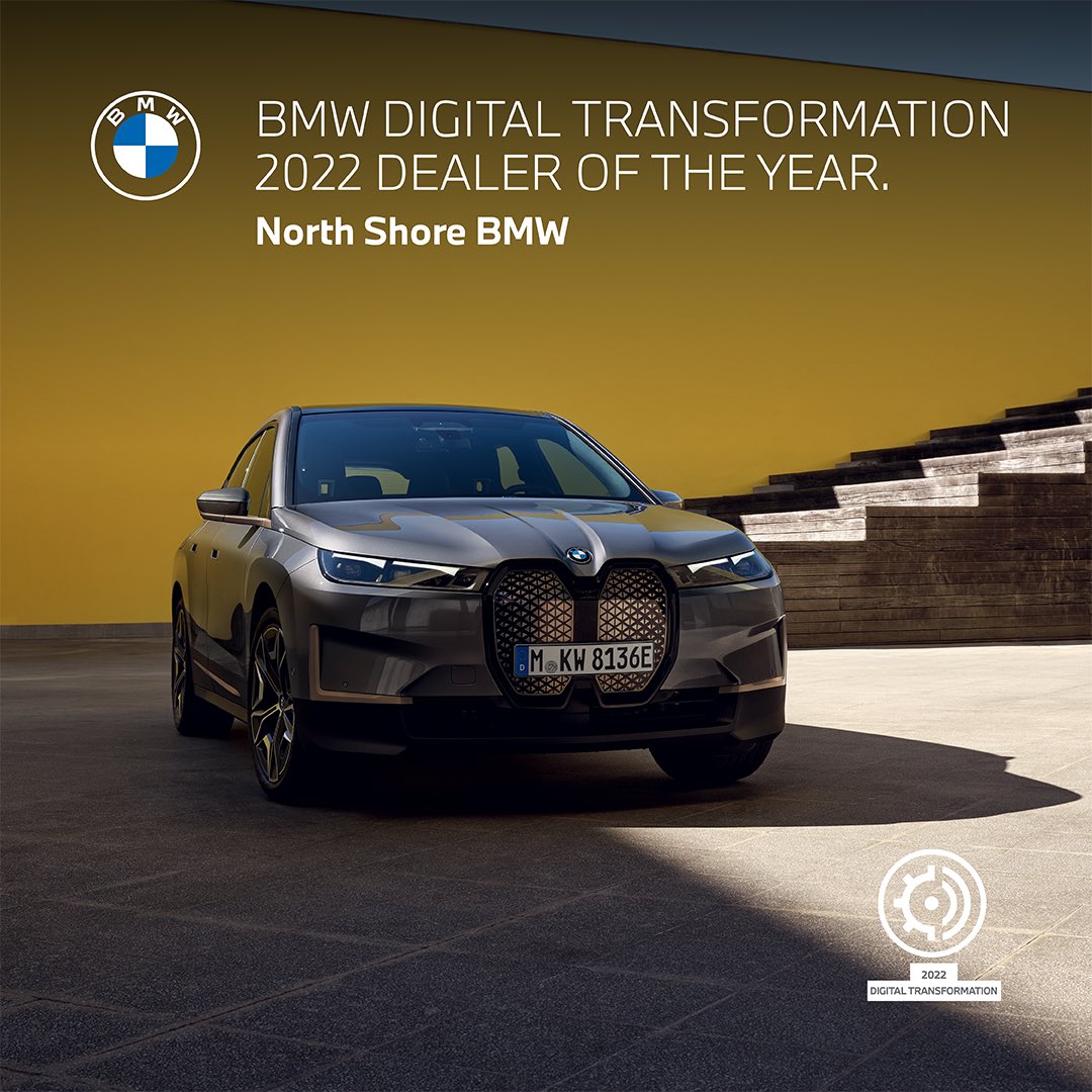 NorthBmw's tweet photo. We are delighted to announce that North Shore BMW has won the 2022 BMW Digital Transformation of the Year Award.
This marks an exciting milestone for us and our customers.
Congratulations to all the team for their hardwork and effort.
#NorthShoreBMW #MosmanBMW #BMW #onteam https://t.co/f4kfAD3TIQ