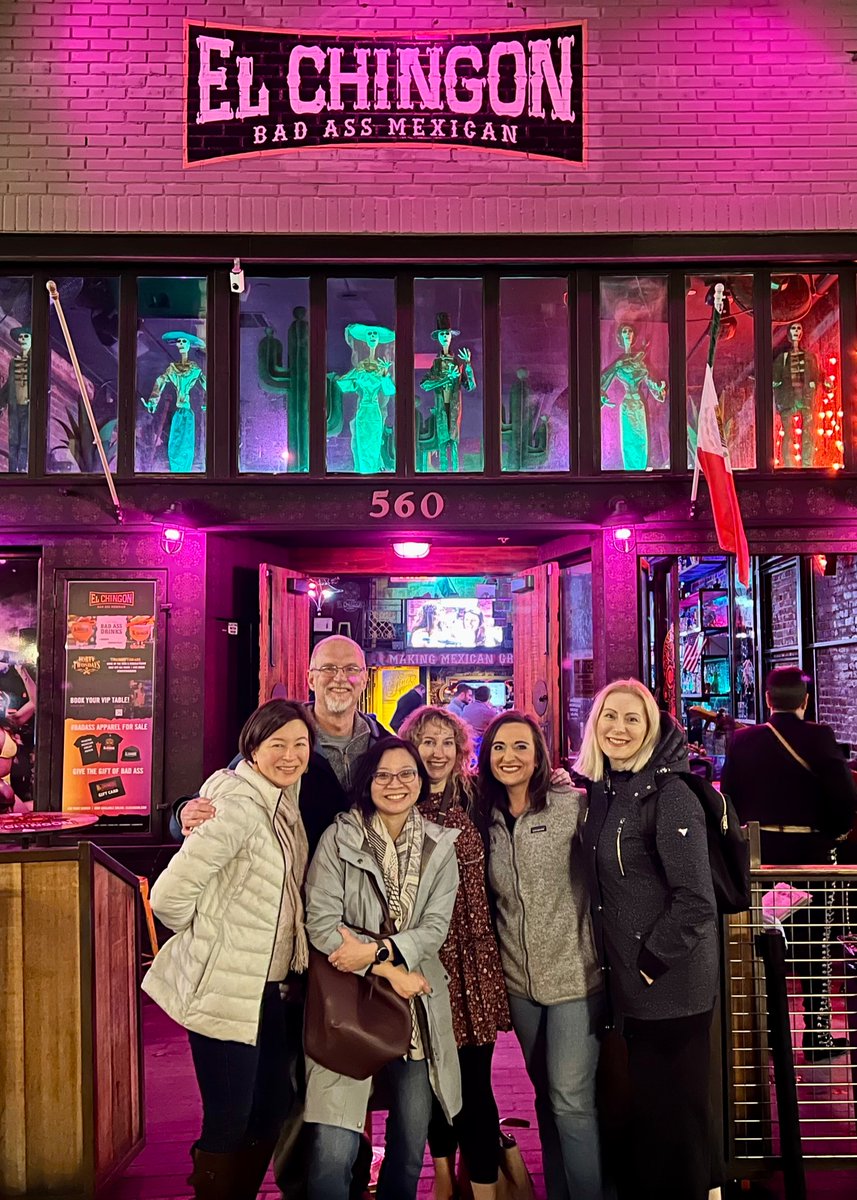DrPsychMD's tweet photo. Enjoying 1st night #SanDiego at a dinner where @daddy_yankee & #HectoryTito are blasting w/ the best #IRL company ever incl incoming @aadprtorg prez @RandonWeltonMD & the always amazing @AnneRubleMD
#AADPRT2023 #MedEd #MedTwitter #psychtwitter #psychotherapy #addictionpsych https://t.co/dCiqifYF6Q