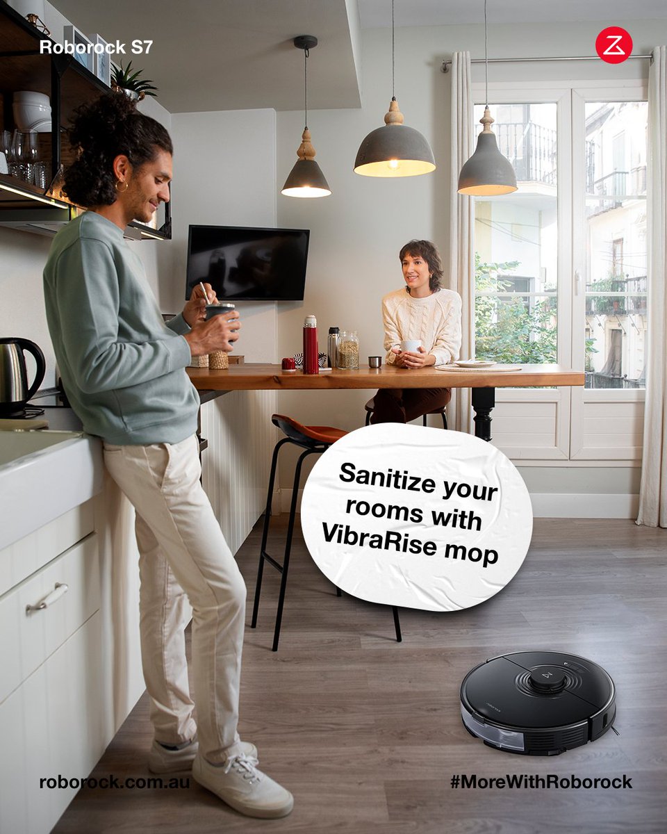 roborockaus's tweet image. How often do you clean your home given your busy schedule?

With just a few taps on the Roborock app, you can make sure your home is always clean with the Roborock S7.

Get one right away.  #roboticcleaner #floor #convenientcleaning #home #strongsuction #dusts #mopping #vacuum
