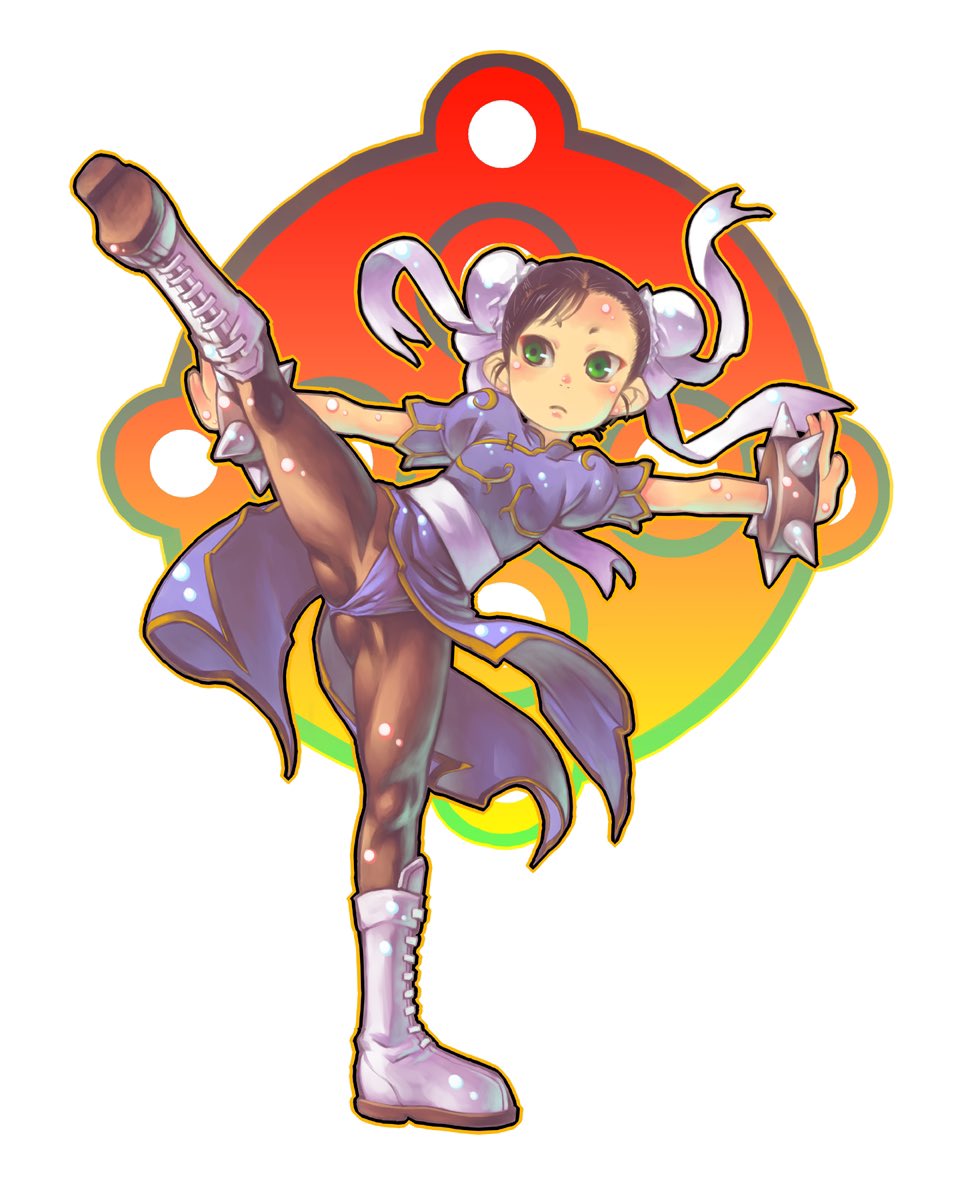 #春麗生誕祭
過去絵ですが‼︎(h 