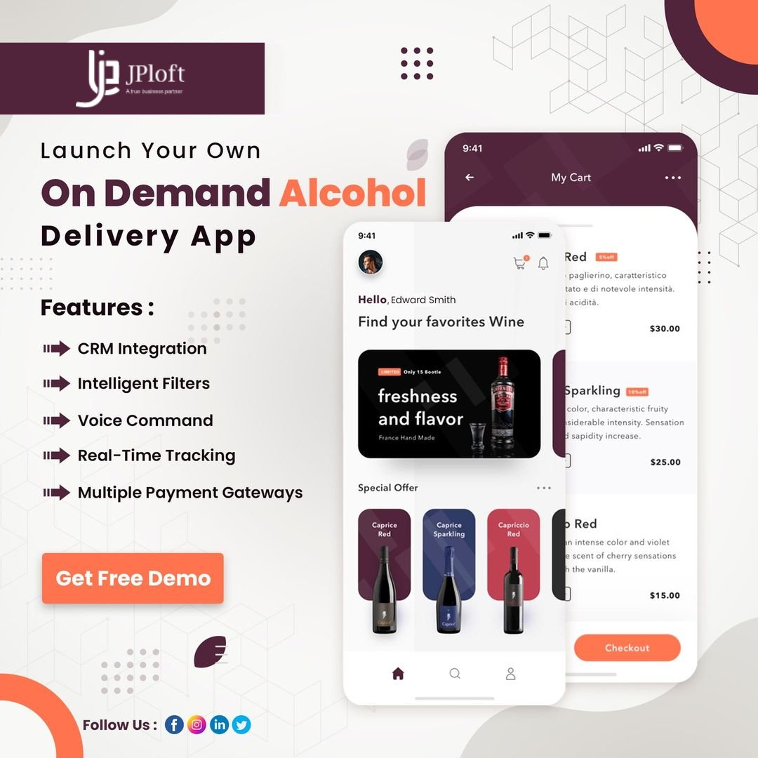 jploftsolutions's tweet image. Do you want unfiltered 𝐛𝐮𝐬𝐢𝐧𝐞𝐬𝐬 𝐠𝐫𝐨𝐰𝐭𝐡?
It's time to turn to take a step ahead and launch your 𝗼𝗻-𝗱𝗲𝗺𝗮𝗻𝗱 𝗮𝗹𝗰𝗼𝗵𝗼𝗹 𝗱𝗲𝗹𝗶𝘃𝗲𝗿𝘆 𝗮𝗽𝗽. 

𝐕𝐢𝐬𝐢𝐭: bit.ly/3J1IEiS

#alcoholdelivery #alcoholdeliveryapp #businessgrowth #technology #jploft