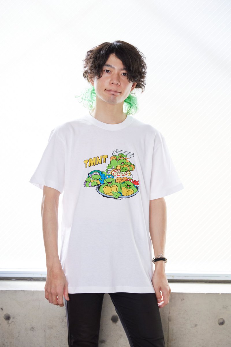 クリープハイプの長谷川カオナシさんから #タートルズ のアパレルを