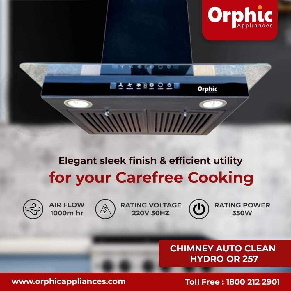 OrphicLimited's tweet photo. Bringing you the best chimney for your kitchen needs. Choose Orphic Chimney.
Contact Us: 096508 68642
Visit Us: https://t.co/m6HQoiC1tP
.
.
.
#orphic #orphicappliancesltd #fan #ceilingfan #cool #ceilingdecoration #feelthebreeze #iron #modern #fandesign #chimney #smokefree https://t.co/4B1serfwMq