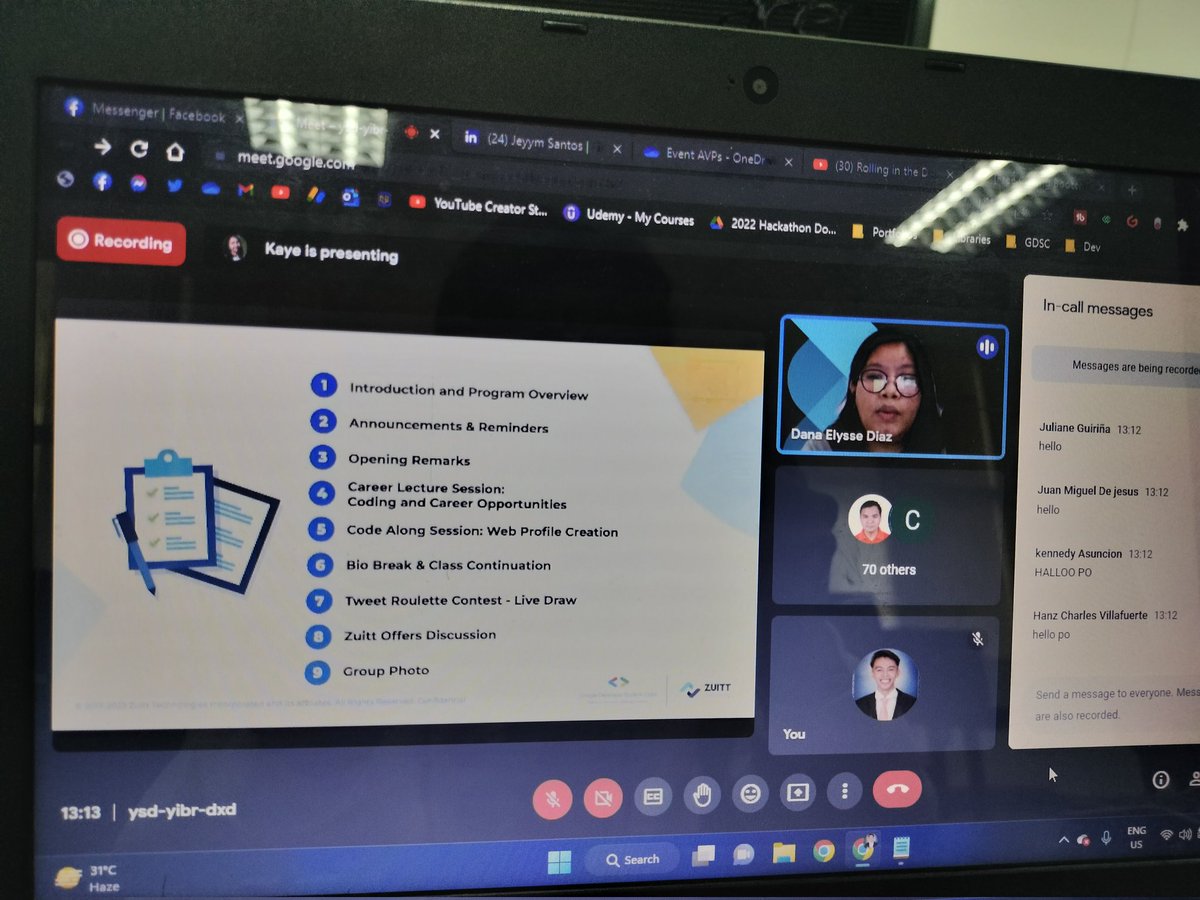 jeyymsantos's tweet image. Having our Free Coding Bootcamp with @zuittco today! Yaaay! 

#Zuitt #FreeCodingBootcamp