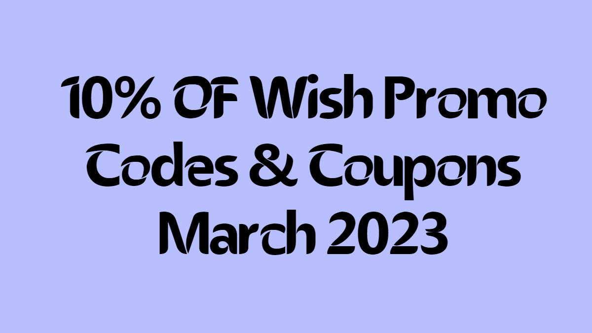 Wish Promo Codes For Existing Customers April 2023 (WishPromos) / Twitter