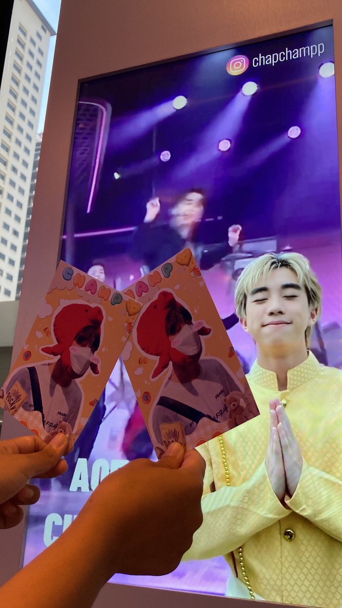 bloomingchamp's tweet photo. ขอบคุณแฟนคลับน้องแชมป์สำหรับโปรเจคแสนน่ารักนะค้าบบ🫶🏻🌻
📍@AsokeWow 
⏳ตั้งแต่วันนี้ - 4 march
🎀 giveaway 25 ชุด (แจกจนกว่าจะหมด)

#chapchampp #ProjectAlphaTH #ProjectAlphaTHEP11 #GMMTV https://t.co/xviwSzQMZ3