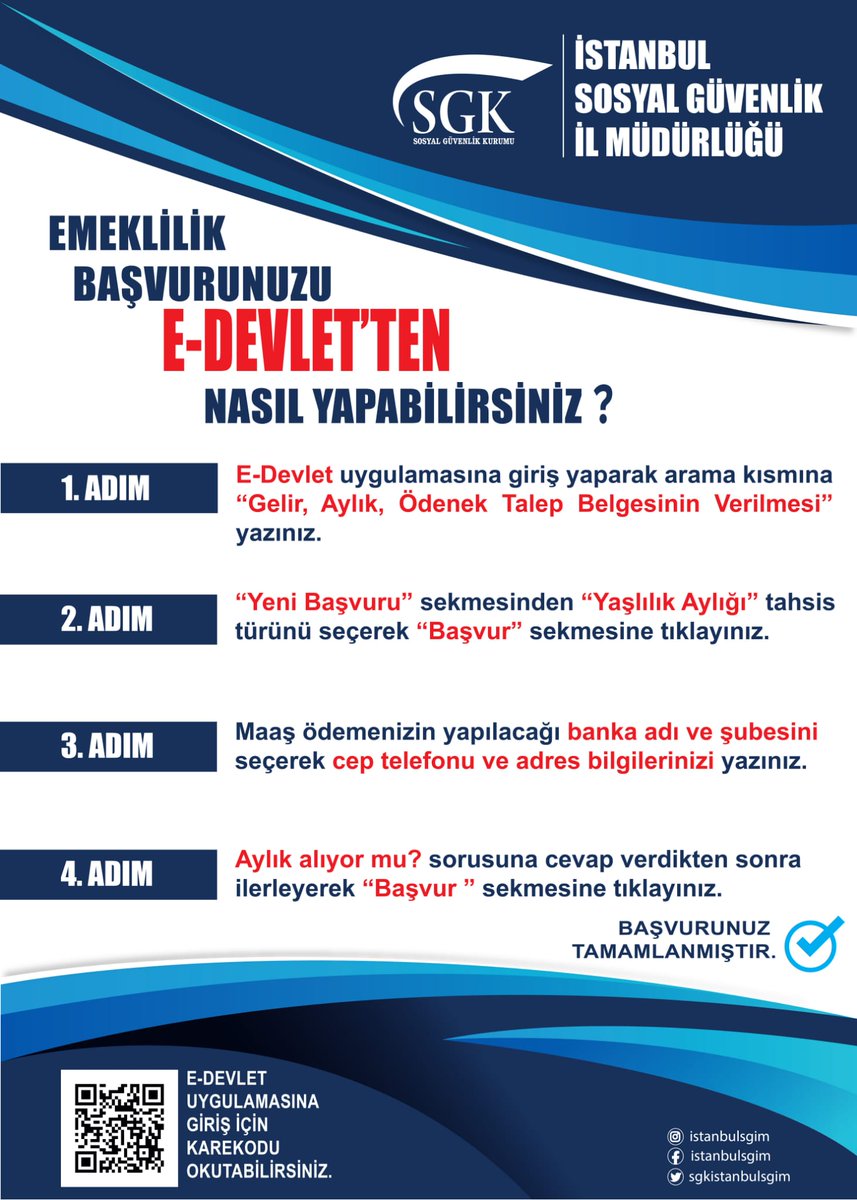 rolcekci's tweet photo. Emeklilikte yaşa takılanlarla ilgili kanun tasarısı mecliste kabul edilerek yasalaştı. Cumhurbaşkanı onayı ve resmi gazetede yayınlanmasından sonra yürürlüğe girecektir. Başvurularınızı e-devletten yapabilirsiniz. https://t.co/aJqQkEor43
