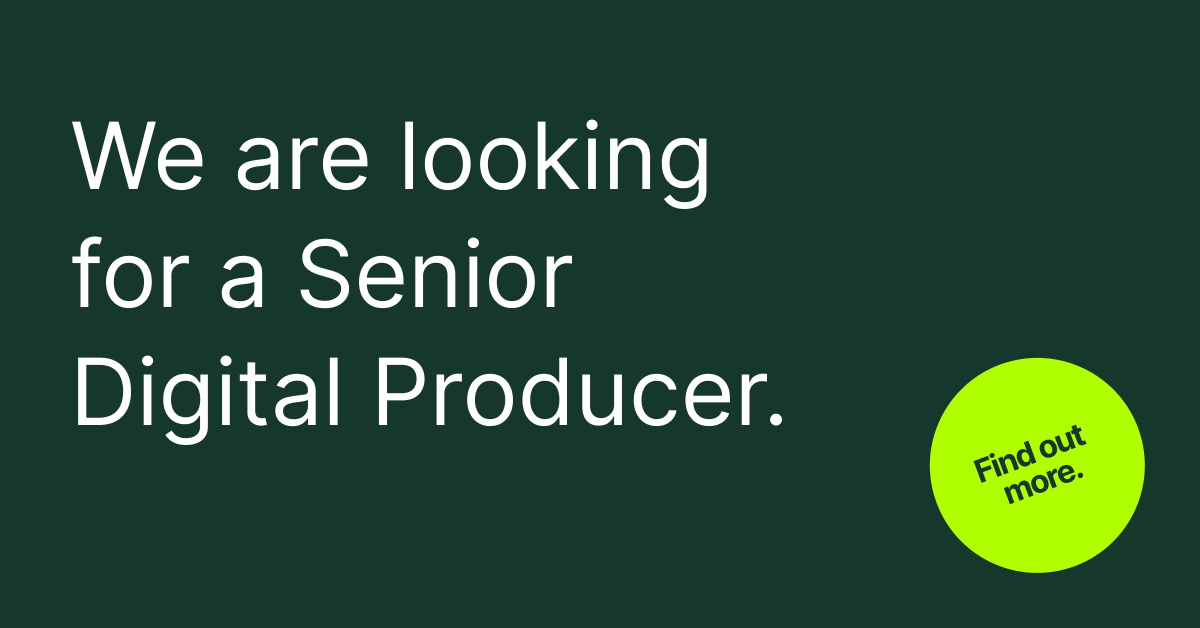 We have a rare opportunity at Tundra for a Senior Digital Producer to join our close-knit team. ⛰

If you or someone you know might be interested, please forward or get in touch today! 
tundra.com.au/job-openings/s… 👀
