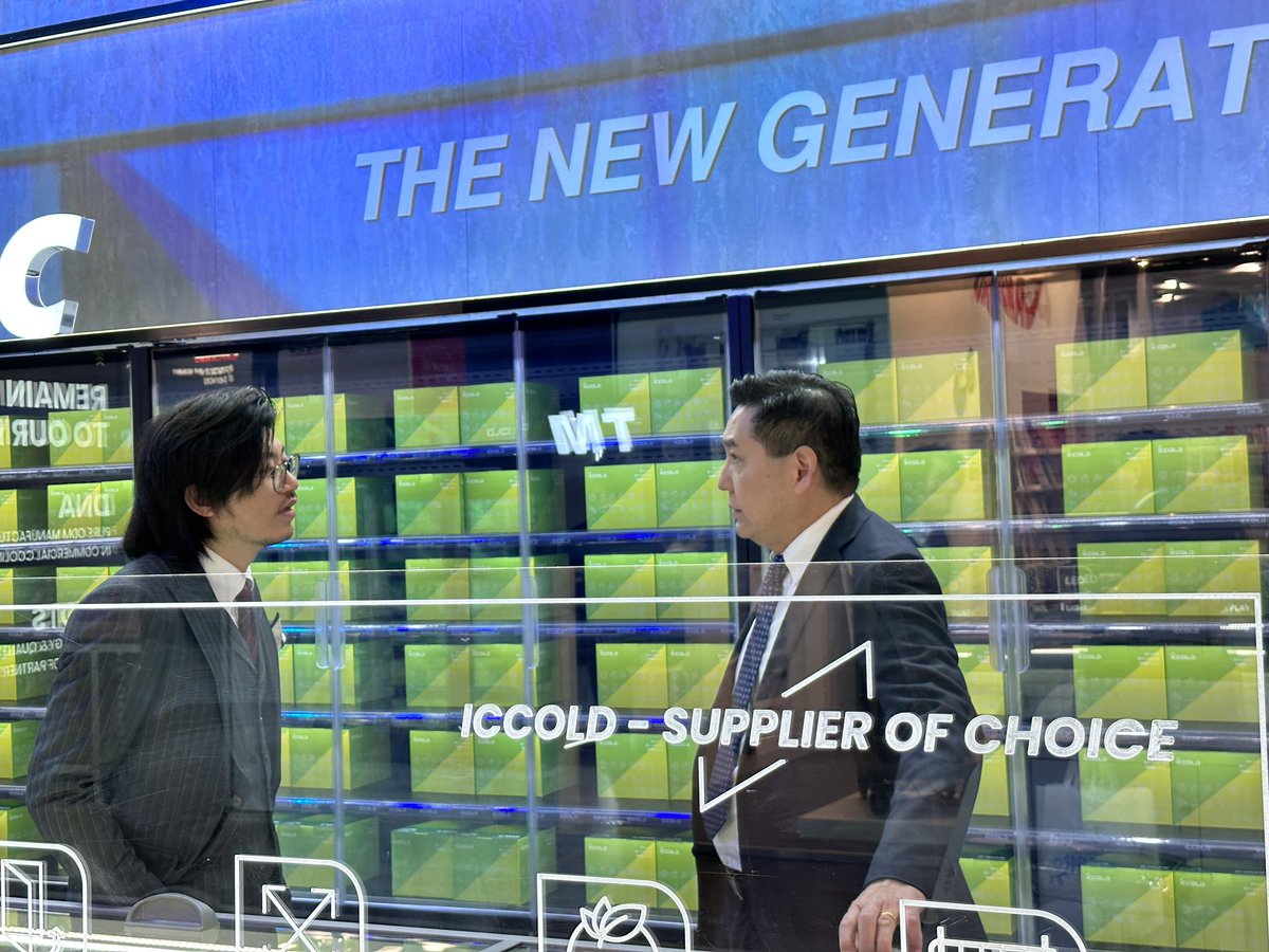 IccoldR's tweet photo. ICCOLD - Supplier Of Choice!
#euroshop2023 #hall16B32 https://t.co/Sohv0uoNIb