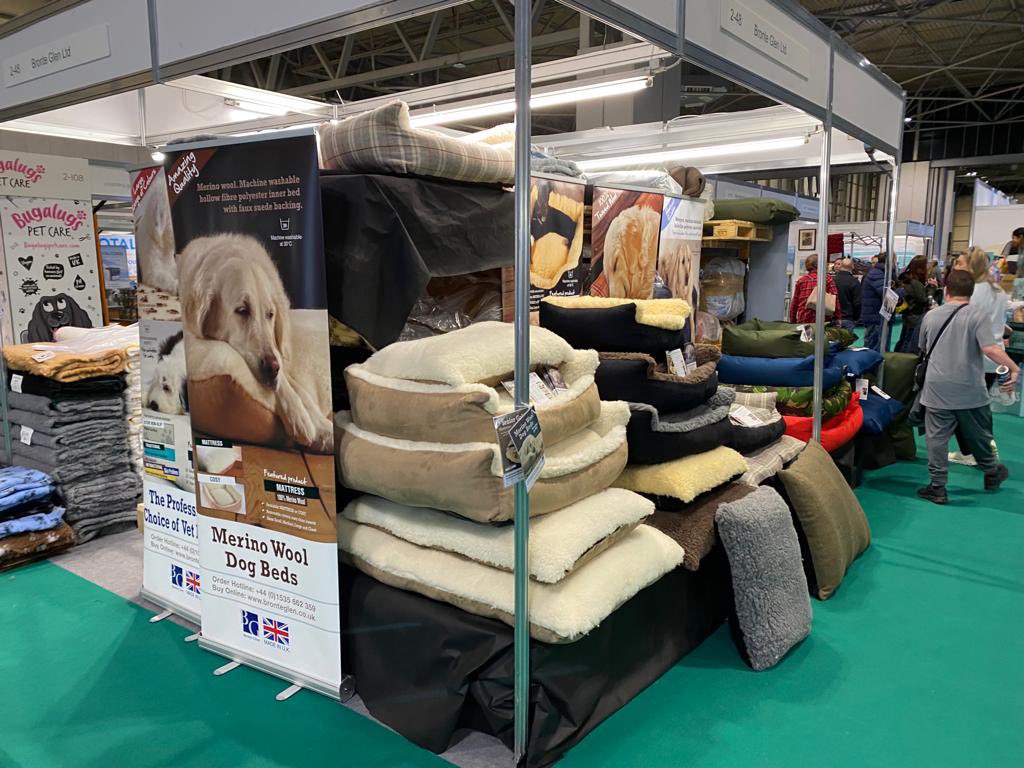 BronteGlen's tweet photo. Been very quiet on here whilst I have been on Matt leave but back to it now and it’s count down time - hands up who’s excited for crufts #crufts2023 #dogs #dogbeds #cosypuppies https://t.co/PFuPJknRmV