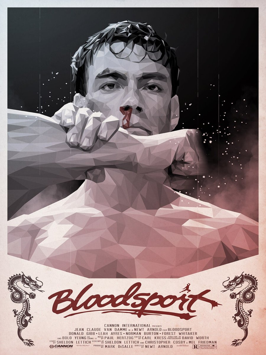 MatthewAMullins's tweet photo. Alternative Poster for Bloodsport (1988)
By Simon Delart    @S2lart     https://t.co/lt9Dgeccly
https://t.co/NFKu3C0pBU
#Bloodsport #AlternativePoster #SimonDelart https://t.co/d7Ju5NdlXd