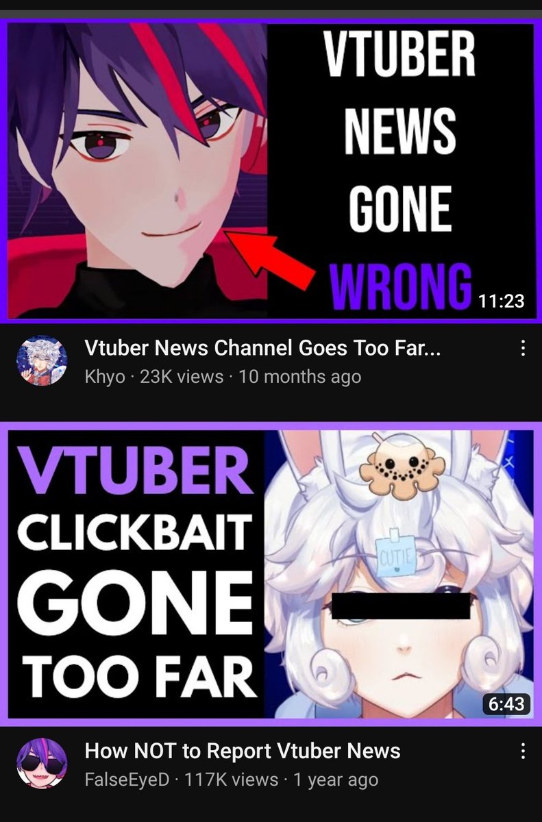 VtuberX1's tweet photo. The girls are fighting π€£π
#vtuber #vtubers #VtubersEN #khyo #falseeyed @FalseEyeD @Khyomaru #VTubersAreStillWatching #lmao
(Honestly this vtuber drama is Hella silly π€£π) https://t.co/TjxSwkP6Dp