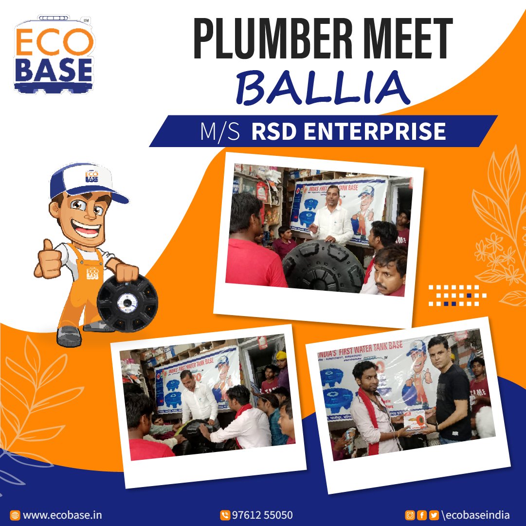 EcoBase on Twitter "Successfully initiated Plumbers meeting at RSD