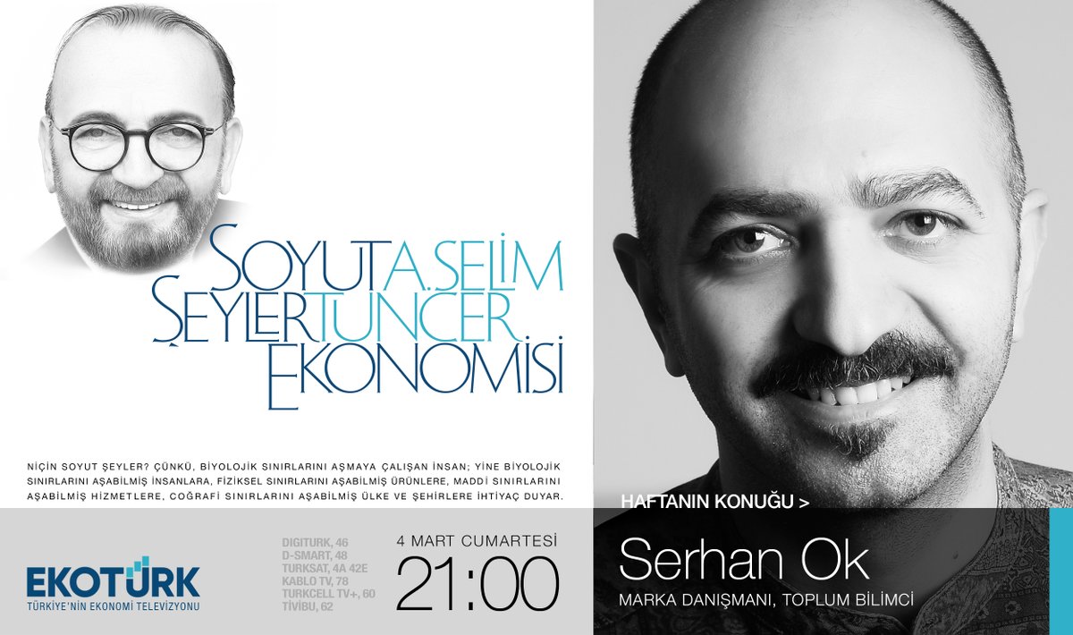 selimtuncer's tweet photo. Bu hafta toplum bilimci ve marka danışmanı Serhan Ok konuğum oluyor. Felaketlerde markaların toplumsal duyarlılıklarını göstermesi açısından iletişimin önemi ve markaların kriz anlarında nasıl bir iletişim yürütmesi gerektiği üzerine konuşacağız. @serhanok @SoyutSeyler @Ekoturktv https://t.co/d1eya4Ea9p