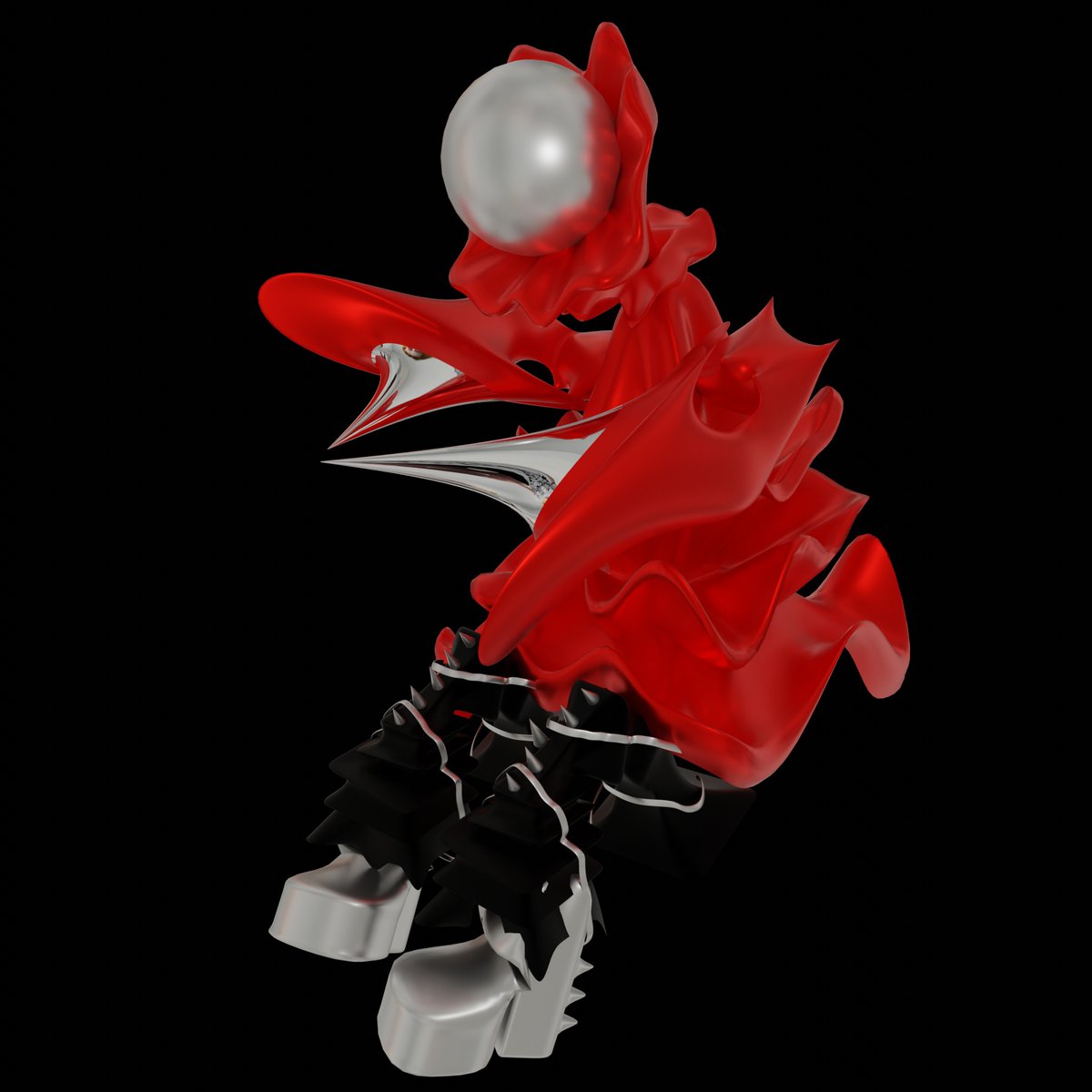 paparaaci's tweet photo. *:･ﾟ｡ Codeinoslav*ੈ✩‧₊˚
1/3 %

#nft #nftart #blender

@MoonsamaNFT
 
@ExosamaNFT
 
@RaresamaNFT https://t.co/sMhiMgD0eq