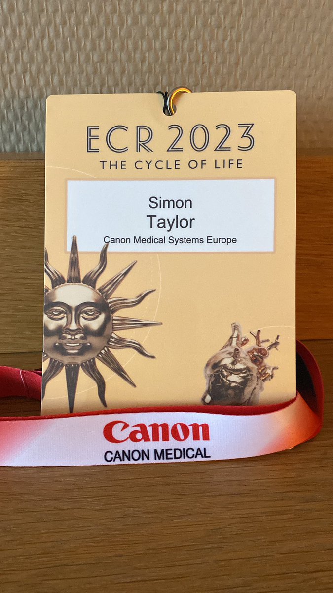 Heading over to #ECR2023.
Looking forward to seeing what #Canonmedical have this year and meeting everyone who is coming.
#madeforlife #diagnosticimaging hope to see you soon!
