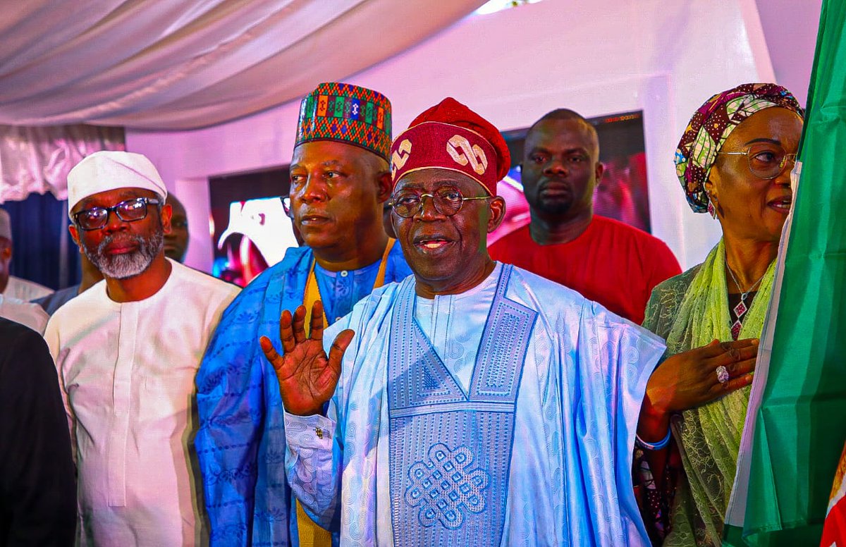 honfaleke's tweet image. To God be all the Glory Asiwaju Bola Ahmed Tinubu and his Running mate Distinguished Senator Kashim Shittima of the APC have been declared the President Elect of the Federal Republic of Nigeria.
We return all the Glory to God alone for scaling us through this hurdle.