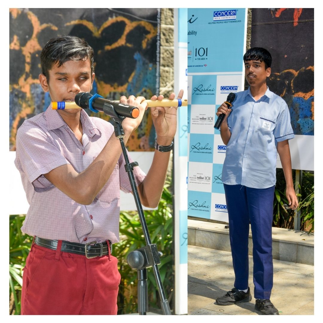 ConcernIndia_'s tweet image. This year, 70 students from 8 NGO schools in Mumbai participated and created cherishing memories for everyone.
#concernindiafoundation #kavitagugnanishah #Roshni #concern4disability #talentshow #music #dance #singing #charity #dreams #goal
