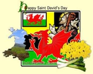 A very Happy St.Davids Day today - 1st March, to all my Family and Friends around the world 🏴󠁧󠁢󠁷󠁬󠁳󠁿💚. Everyone has a little  bit of Welsh in them 😉! #wales #landofmyfathers #home #Welsh #WALES #daffodils #DylanThomas  #Welshdragon
 Small Country  💚❤️ Big Heart