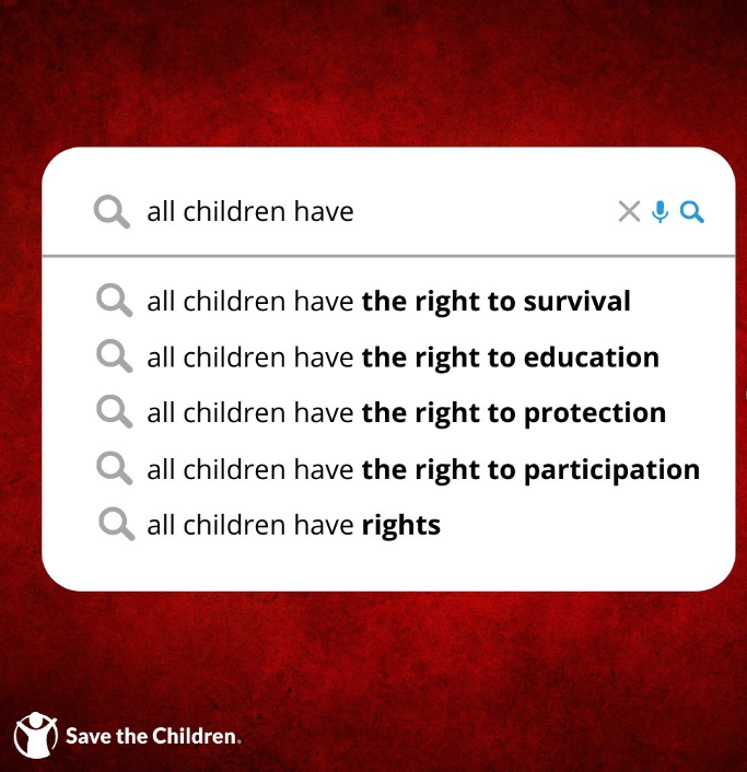 SaveChildrenSA's tweet image. Today marks the start of #HumanRights month. But today, and every day, children's rights matter!

Our work ensures that every child thrives in a safe environment, because we believe #EveryLastChild is entitled to a bright future. 

Donate: savethechildren.org.za/donate-2018
#ChildRights