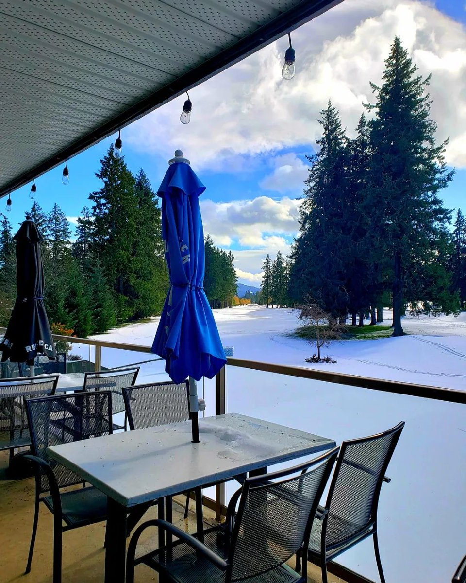 Canteen on the Green restaurant & Mount Brenton Golf Course ⛳ are closed due to the snow.

Please check back for updates ✅ Thanks for you patience!

~ Canteen on the Green #canteenonthegreen

#golfbc #bcgolf #chemainus #cowichanvalley #explorecanada #travelbc #vanisle #yyj