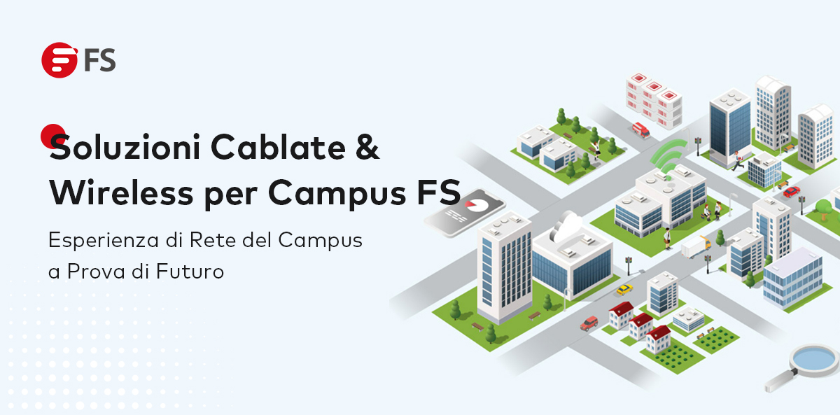 FScom_Italy's tweet image. Volete eliminare i colli di bottiglia della larghezza di banda, l&apos;instabilità della rete, le minacce alla sicurezza? Scoprite come le soluzioni cablate e wireless di FS per il campus aiutarvi a rendere le  reti universitarie a prova di futuro. 
bit.ly/3IZZyi8
#FSNetworks