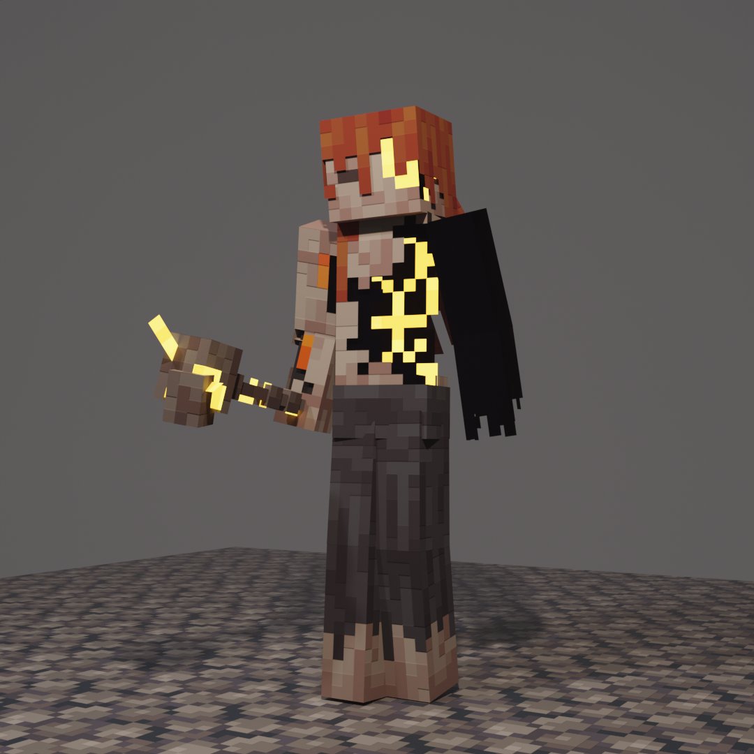 Radagon of the Golden Order - Elden Ring Minecraft Skin