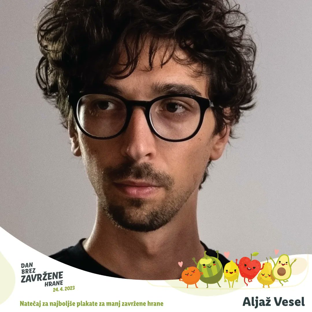 TAM-TAM (@tamtamslo) on Twitter photo ČLANI ŽIRIJE / Natečaj za najboljše plakate za manj zavržene hrane
<a href="/a_vesel/">Aljaž Vesel</a> deluje kot del tandema AA, katerega pristop je oblikovanje, ki je osnovano na vsebini in ima v mislih končnega uporabnika. Njegovo delo je bilo večkrat nagrajeno doma in v tujini. rb.gy/vsfvyq ČLANI ŽIRIJE / Natečaj za najboljše plakate za manj zavržene hrane
<a href="/a_vesel/">Aljaž Vesel</a> deluje kot del tandema AA, katerega pristop je oblikovanje, ki je osnovano na vsebini in ima v mislih končnega uporabnika. Njegovo delo je bilo večkrat nagrajeno doma in v tujini. rb.gy/vsfvyq
