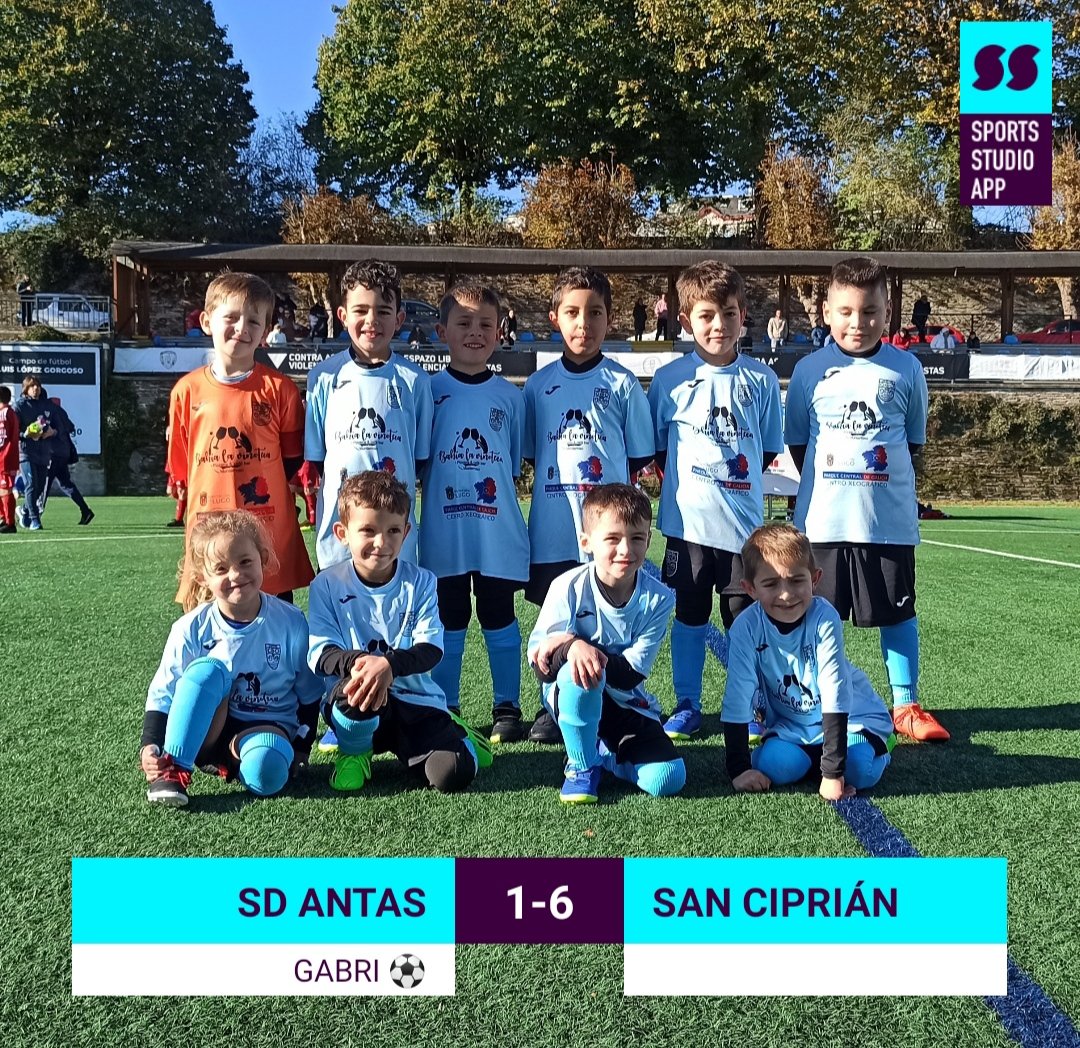 𝗖𝗔𝗧𝗘𝗚𝗢𝗥𝗜𝗔𝗦 𝗙𝗨𝗧𝗕𝗢𝗟 𝟴

⚽ 𝘼𝙇𝙀𝙑𝙄𝙉: SD ANTAS 1-1 CP CASÁS
⚽ 𝘽𝙀𝙉𝙓𝘼𝙈𝙄𝙉: SD ANTAS 6-0 SAN CIPRIÁN
⚽ 𝙋𝙍𝙀𝘽𝙀𝙉𝙓𝘼𝙈𝙄𝙉: SD ANTAS 1-6 SAN CIPRIÁN

#DeputaciónDeLugo
#ParqueCentralDeGalicia
#AntasDeUllaCentroXeograficoDeGalicia

💙 #SDAntas 💙