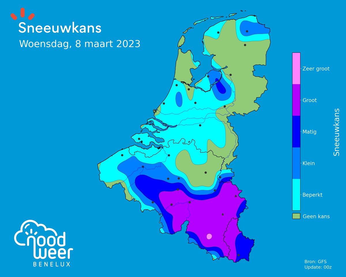 "Maart roert haar staart"? Winterliefhebbers zijn ingedommeld door de saaie periode van afgelopen weken. Daar komt op het einde van deze week verandering in met toenemende kansen op #sneeuw. Oorzaak is de enorme opwarming in de stratosfeer van 2 weken geleden! ❄️