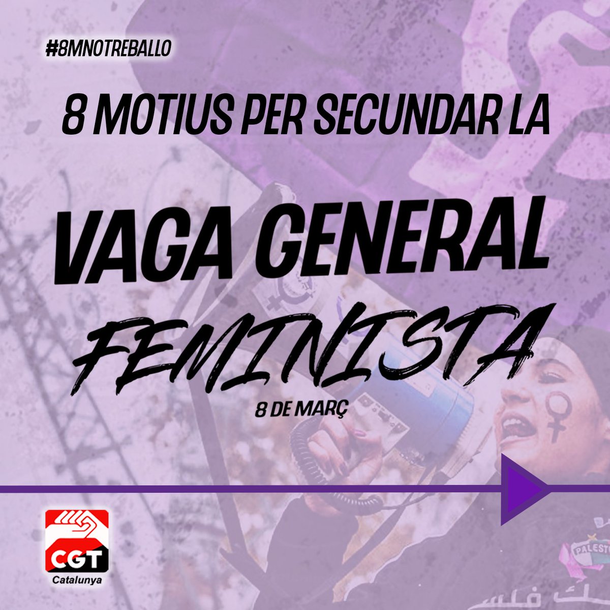 FIL
8 motius per a secundar la Vaga General Feminista del #8M2023. 
#8mNoTreballo #8mVagaFeminista