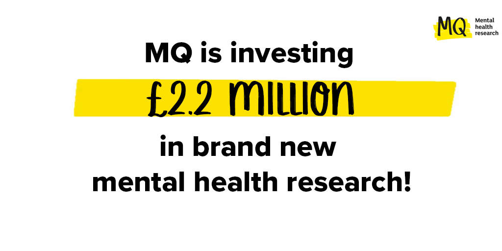 Today we are delighted to be announcing our largest ever investment in new #MentalHealthResearch through our #MQFellows programme.  

7 new projects that examine how serious mental illnesses and physical illnesses can combine to cause premature death. 

👉 mqmentalhealth.org/mq-fellows-202…