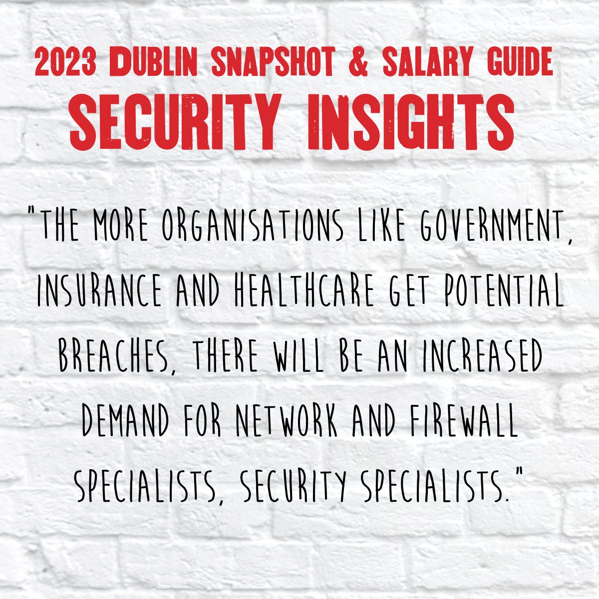 The Recruitment Company is Irelands #1 specialist Cloud, Infrastructure and Security recruitment agency.

Download the Irish market snapshot here – bit.ly/3IUj4N3