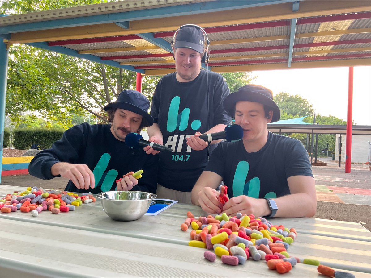 ACTEducation's tweet photo. The @hit1047Canberra breakfast team broadcast live from Yarralumla Primary School this morning, with the hosts getting lessons from teachers on Italian, art and general knowledge, among other things. Hope you enjoyed the visit Ned and Josh! https://t.co/QJPLKMvR6g