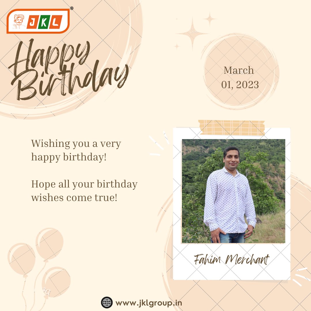 JKLInfotechLLP's tweet image. You are a leader of courage and vision. We owe our success to your astute directives. Happy birthday to our wonderful team leader.
#itcompany #softwaredevelopercompany
#jklinfotech
#jklinfotechahmedabad #jklgroup #titaniumsquare
#happybirthday #gandhinagar #ahmedabad #capitalicon