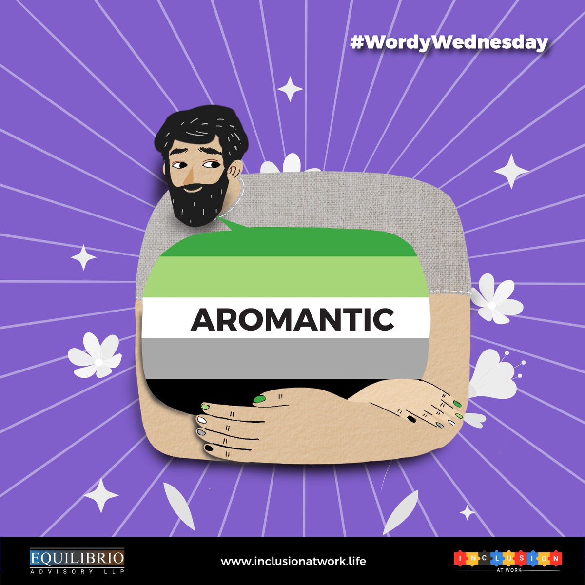 IAWlive's tweet photo. #Aromantic people do not experience romantic attraction to other people. Though they may enjoy and experience sexual attraction to other folks, romantic interest in a person is nil.

#wordywednesday #Aro #Aromanticism #AroAce #AroAcePride #GrayAro #DemiAro #AroAllo #AroSpec https://t.co/03HAYTVKMe