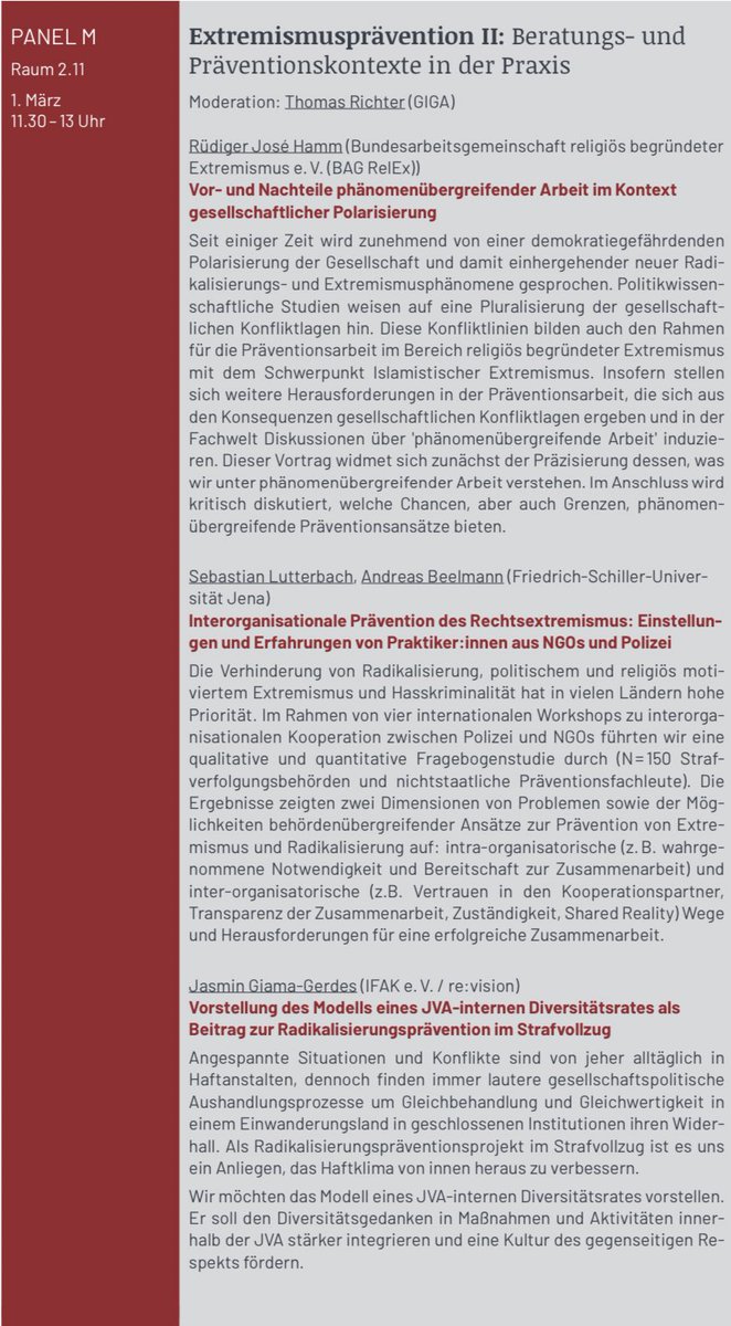 tabtitabti's tweet photo. Zweiter Tag #motraK2023 es geht weiter: heute stellen wir (TPX) unsere wissenschaftliche Begleitung der Präventionsarbeit vor. 
Panel M. 11:30 (R. 2.11) https://t.co/Zg92sXaOsK