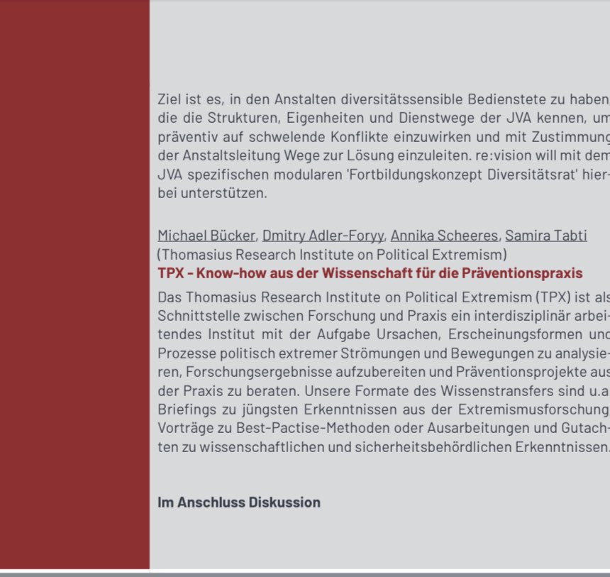 Zweiter Tag #motraK2023 es geht weiter: heute stellen wir (TPX) unsere wissenschaftliche Begleitung der Präventionsarbeit vor. 
Panel M. 11:30 (R. 2.11)