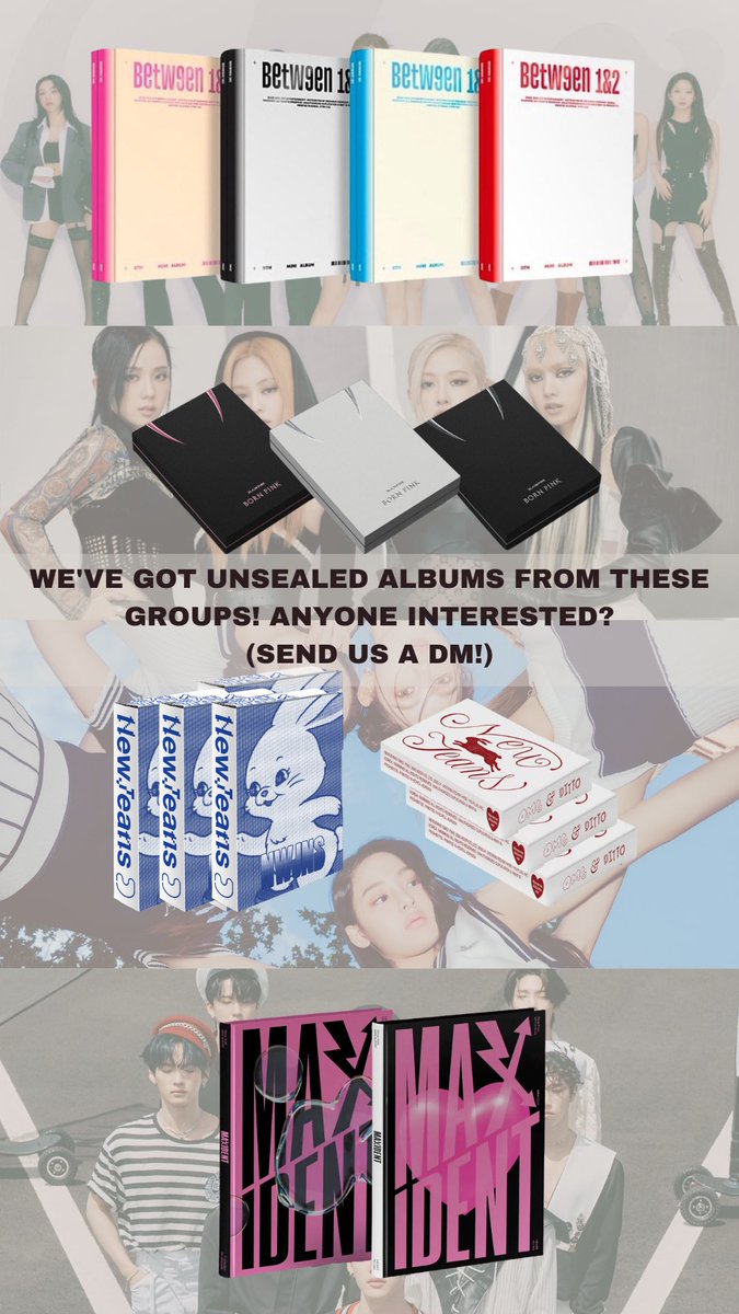 popshackph's tweet photo. Unsealed Albums anyone? Drop us a DM! 🫶 https://t.co/thi48MwVe1