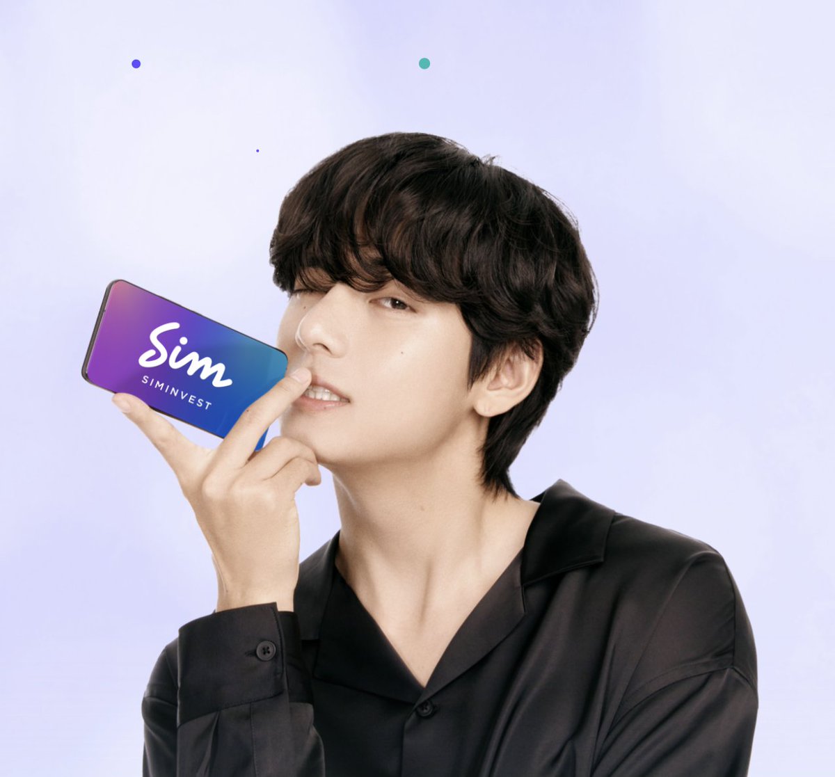 V (@BTS_twt) has been revealed as the new international brand ambassador of SimInvest!

siminvest.id