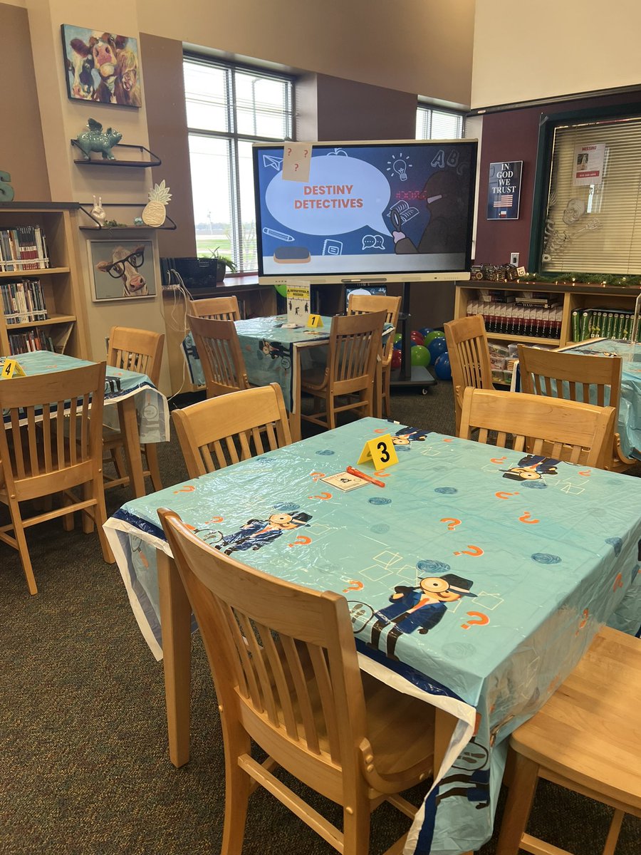 RyonMiddle's tweet photo. Our 6th grade SS’s Wittig detectives 🕵️‍♂️ were challenged with a series of puzzles that reviewed how to use our Library operating system. They used technical skills to search for a variety of questions using our Library Catalog(6.6C) . #prmsrocks #prmsmagic https://t.co/usm4mxhA4d