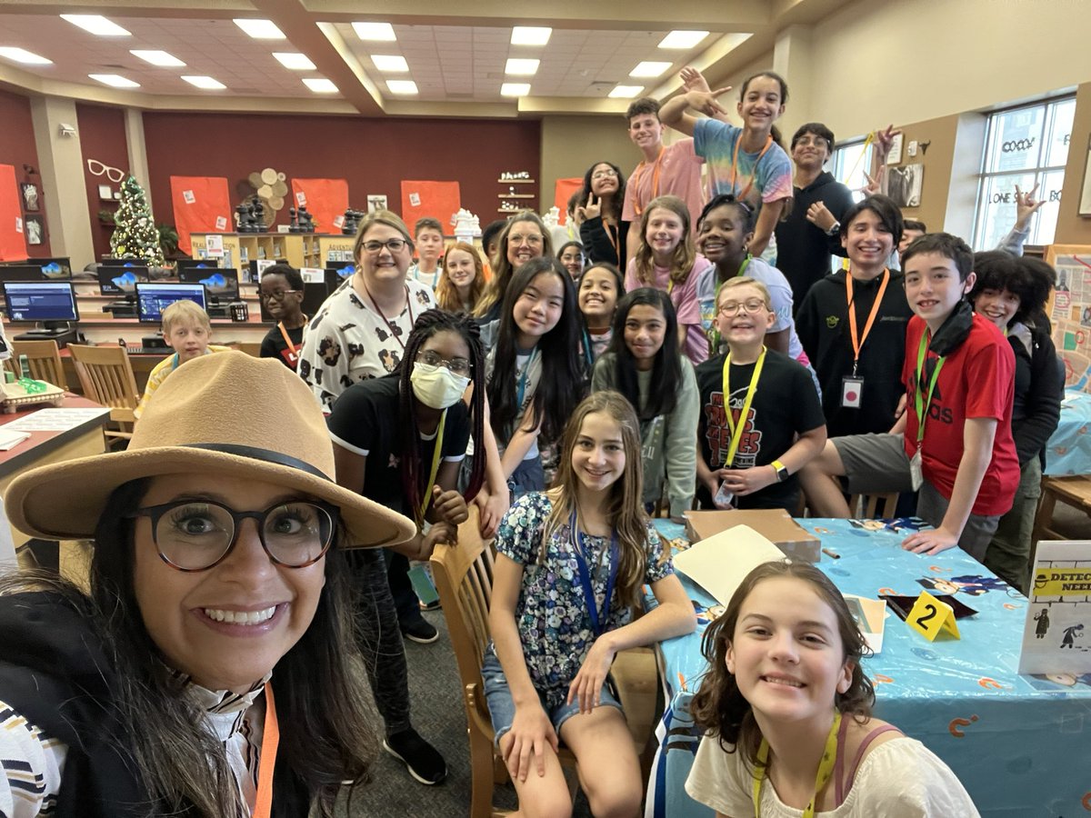RyonMiddle's tweet photo. Our 6th grade SS’s Wittig detectives 🕵️‍♂️ were challenged with a series of puzzles that reviewed how to use our Library operating system. They used technical skills to search for a variety of questions using our Library Catalog(6.6C) . #prmsrocks #prmsmagic https://t.co/usm4mxhA4d